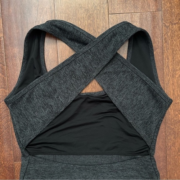 Year of Ours Women’s Stretch Onesie in Charcoal Gray, Size Small - Picture 14 of 16